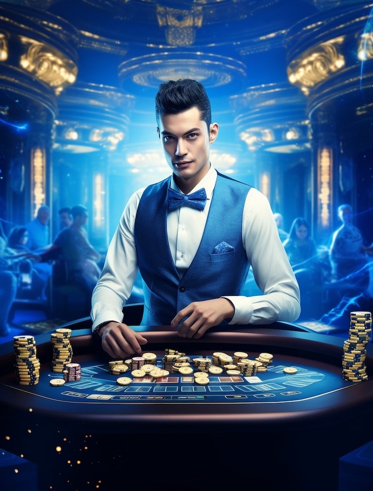 Antarmuka permainan gratis di spin online dengan saldo virtual dan meja blackjack dealer langsung
